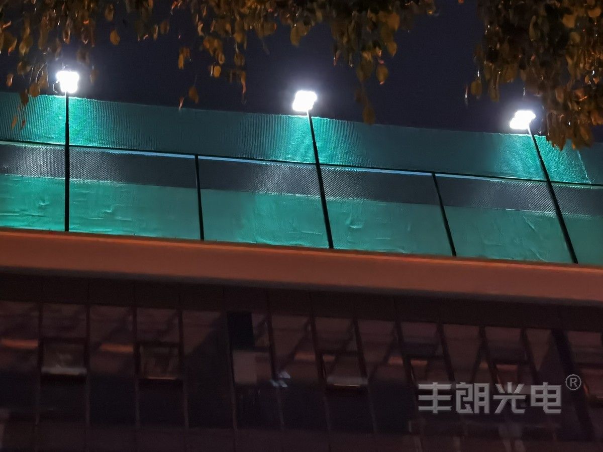 案例圖片，網(wǎng)球場照明工程案例-豐朗光電